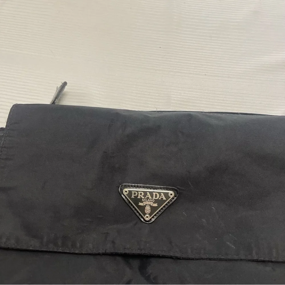 Prada Black Nylon VTG Backpack